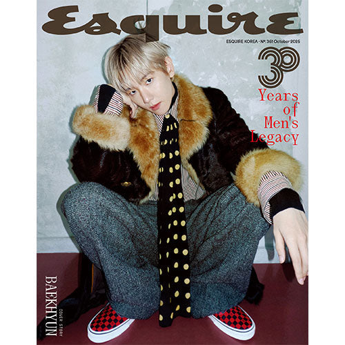 BAEKHYUN Cover ESQUIRE October 2025 - C Version
