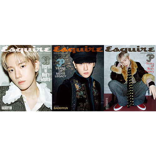 BAEKHYUN Cover ESQUIRE October 2025 - main image