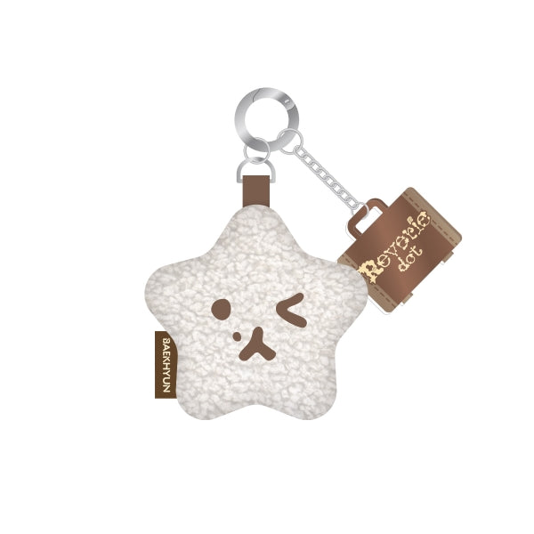 BAEKHYUN Emoticon Cushion Keyring 2025 BAEKHYUN WORLD TOUR Reverie dot Official MD - main image
