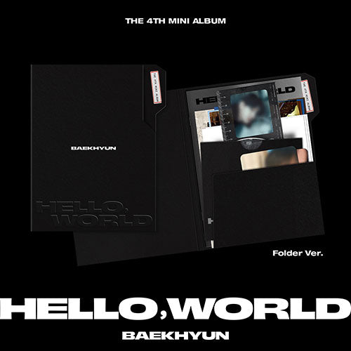 BAEKHYUN Hello World 4th Mini Album Folder Ver - main image