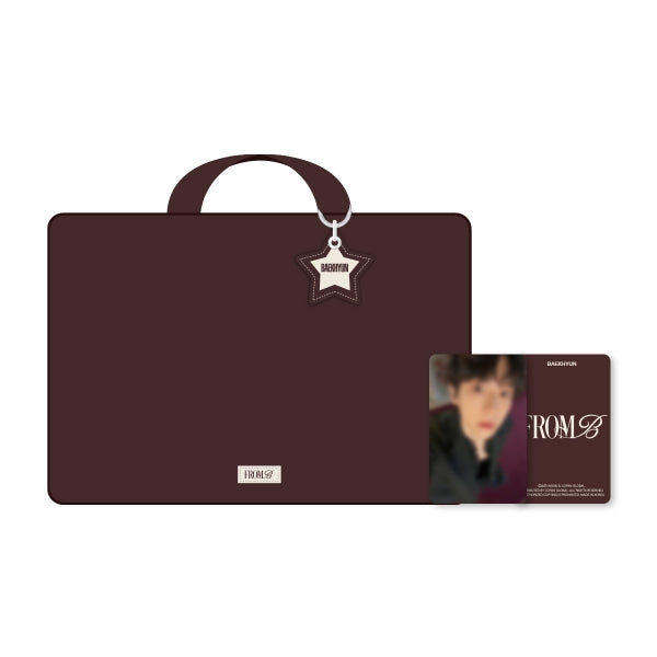 BAEKHYUN Travel Pouch Keyring FROM B PHOTOBOOK WITH BAEKHYUN Official MD - main image
