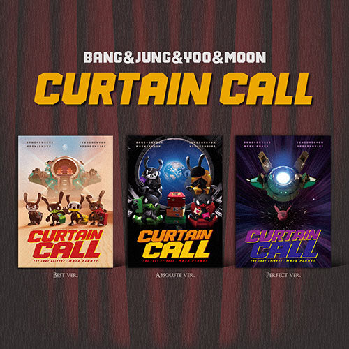 BANG&JUNG&YOO&MOON - CURTAIN CALL 1st EP Album - main image