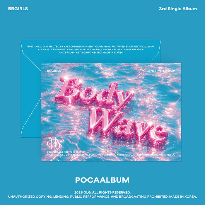 BBGIRLS BODY WAVE 3rd Single Album POCA Ver - main image