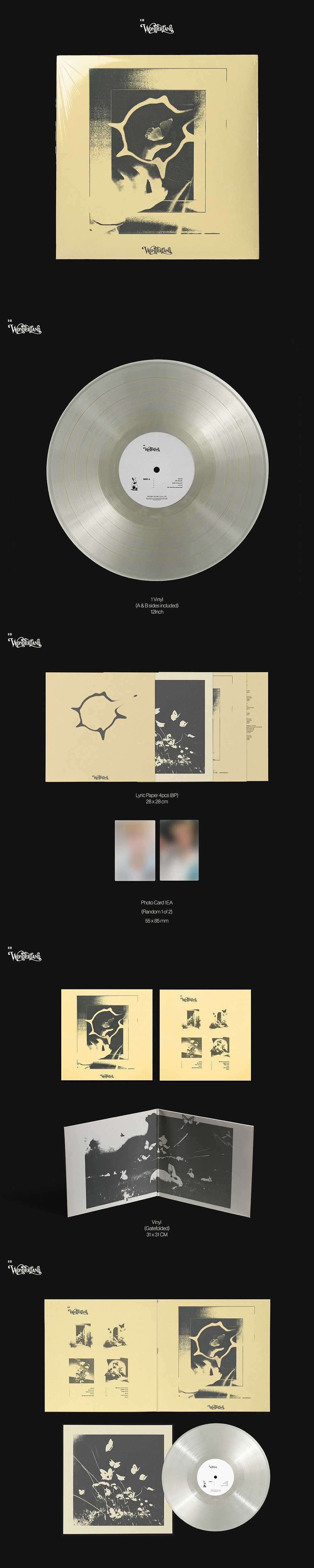 B.I - WONDERLAND [3rd Album - LP Ver.]