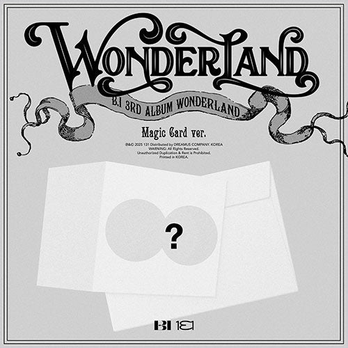 BI WONDERLAND 3rd Album Magic Card Ver - main image