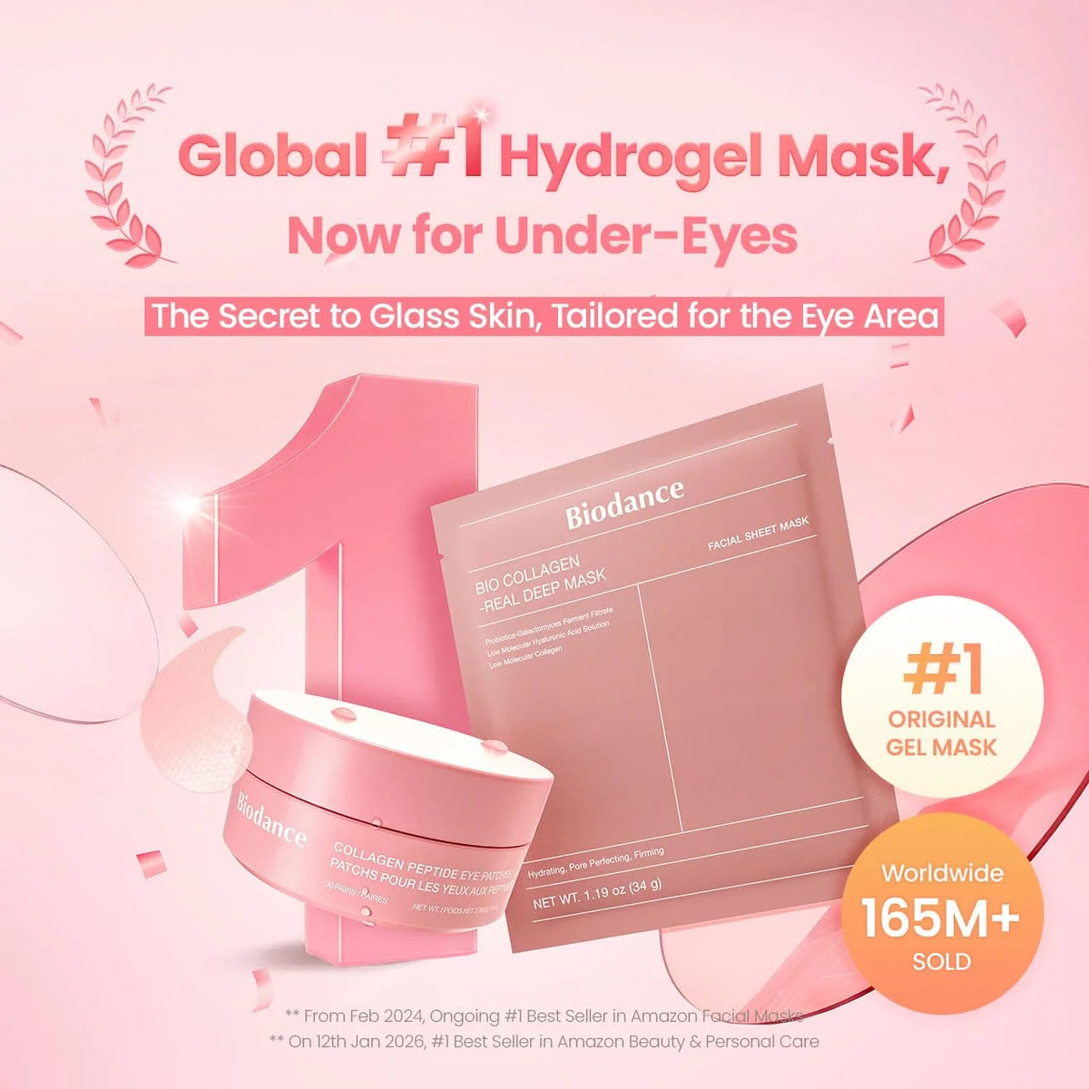 BIODANCE - Collagen Peptide Eye Patches gallery image 1