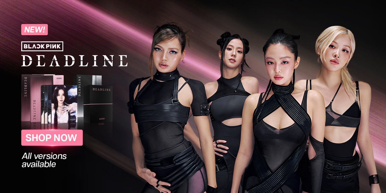 BLACKPINK DEADLINE Album - Banner