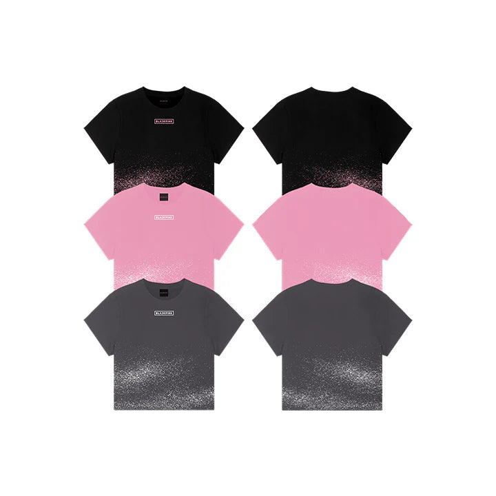 BLACKPINK Logo Crop Tee DEADLINE WORLD TOUR IN SEOUL Official MD - main image
