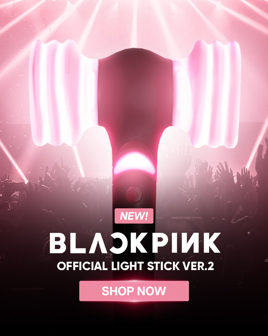 BLACKPINK Official Light Stick Version 2 Banner Mobile