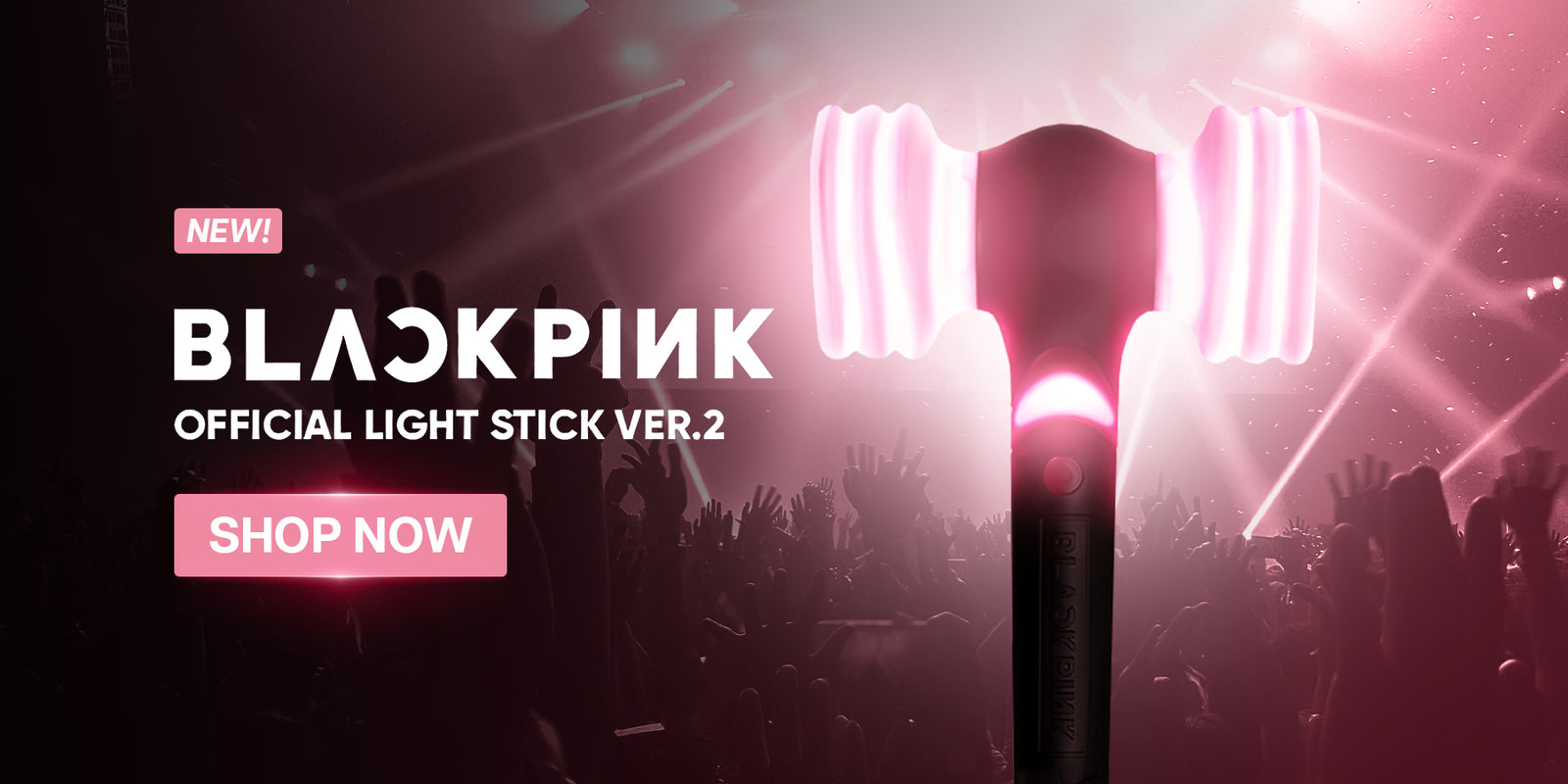 BLACKPINK Official Light Stick Version 2 Banner