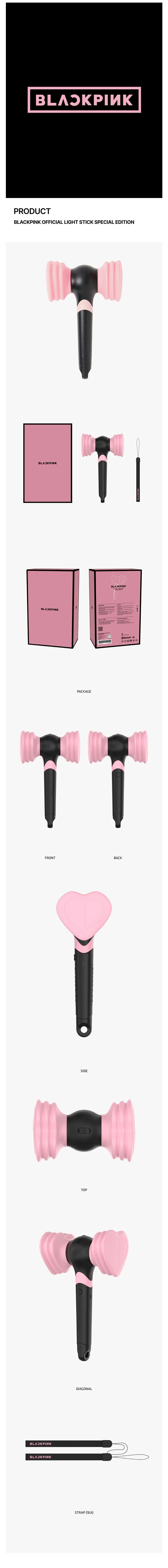 【スタンド付き】 BLACKPINK 公式ペンライト スペシャルエディション BLACKPINK - Official Light Stick [Special Edition] - K PLACE