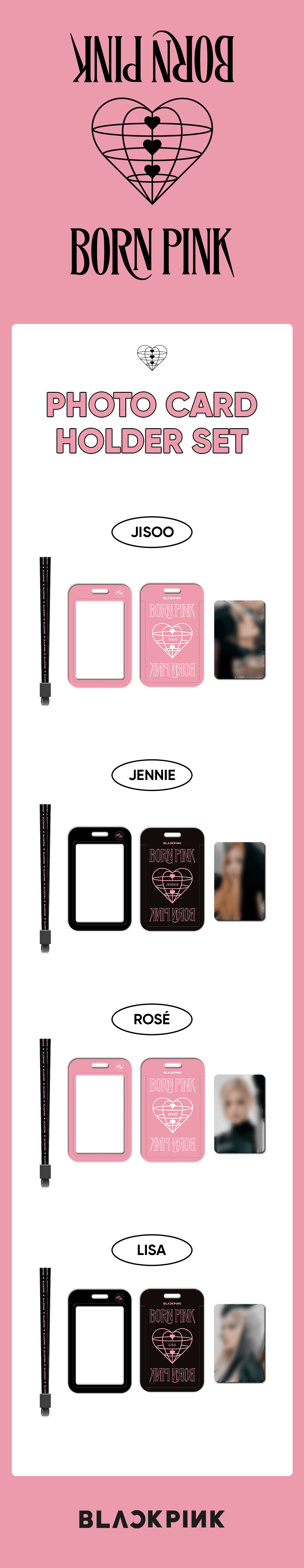 BLACKPINK - PHOTO CARD HOLDER [BPTOUR] - K PLACE
