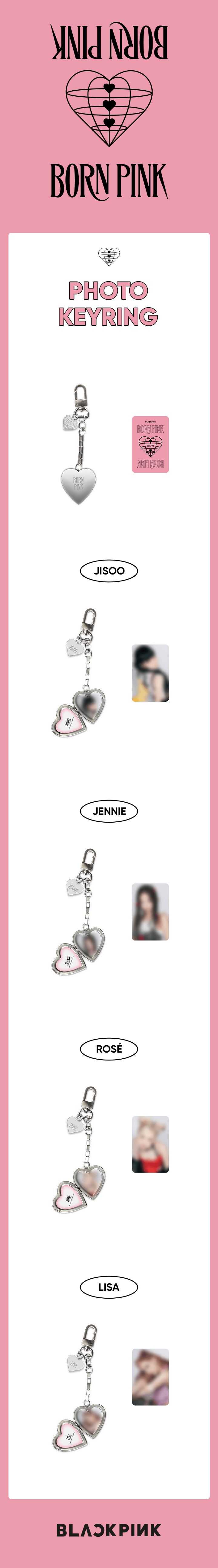 BLACKPINK - Photo Keyring [BPTOUR]