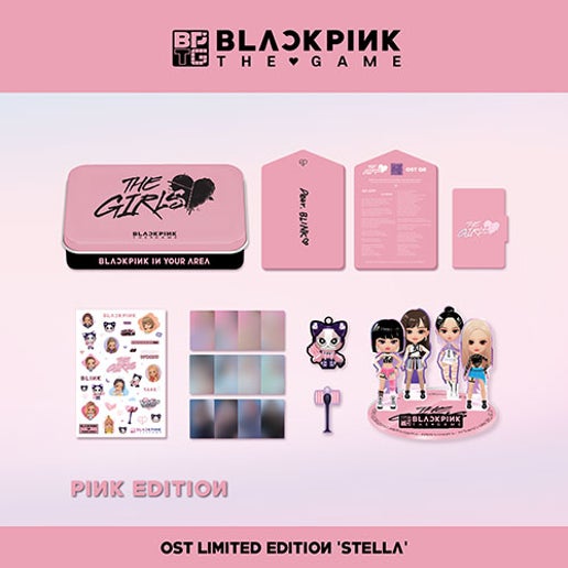 BLACKPINK THE GIRLS THE GAME OST Stella LIMITED PINK Ver - main image