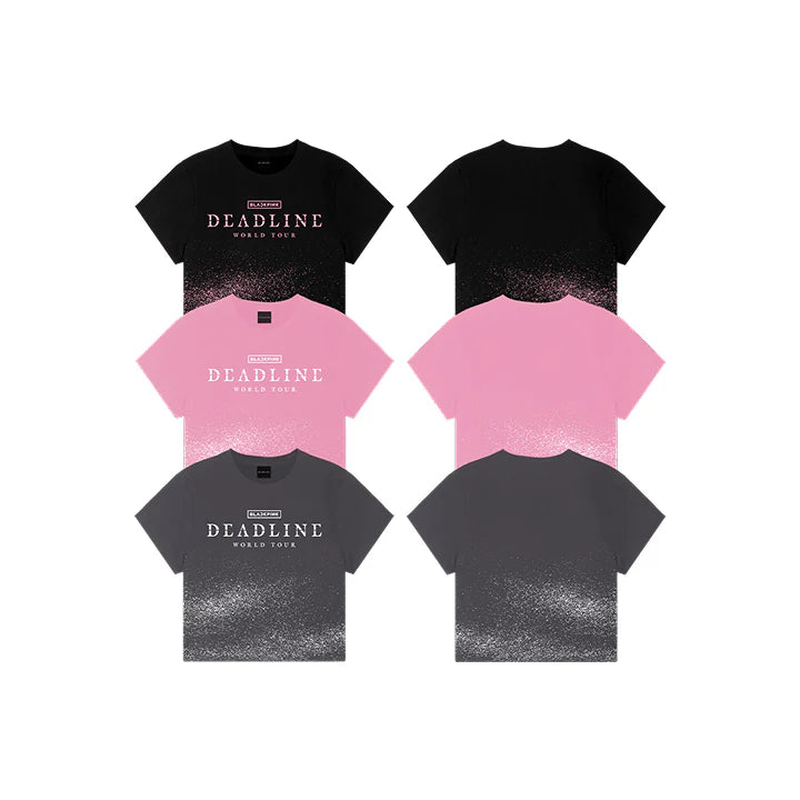 BLACKPINK Tour Crop Tee DEADLINE WORLD TOUR IN SEOUL Official MD - main image