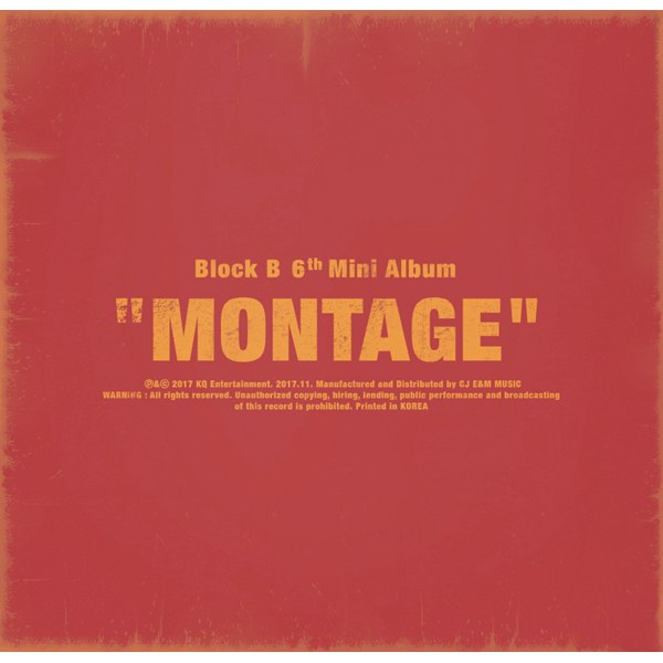 Block B - Montage 6th Mini Album - main image