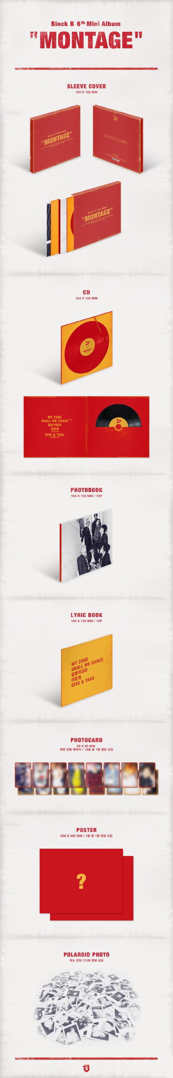 Block B - Montage [6th Mini Album]