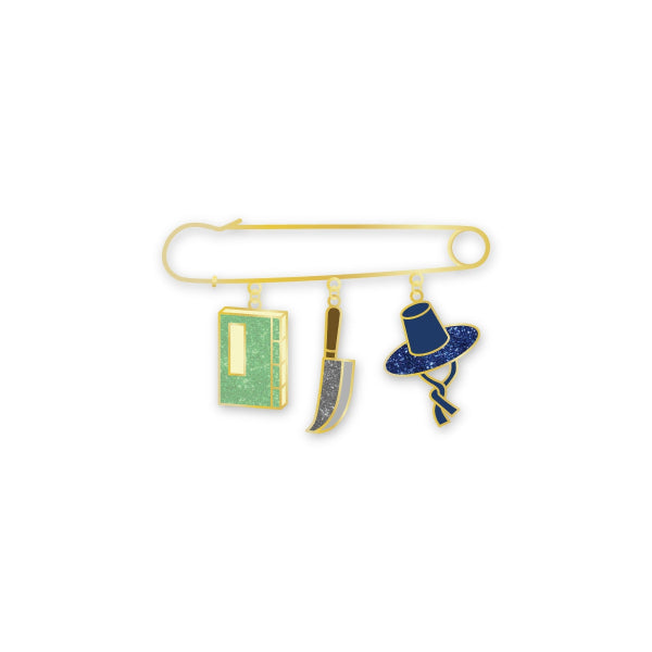 Bon Appetit Your Majesty Metal Brooch POP-UP Store Official MD - Main Image