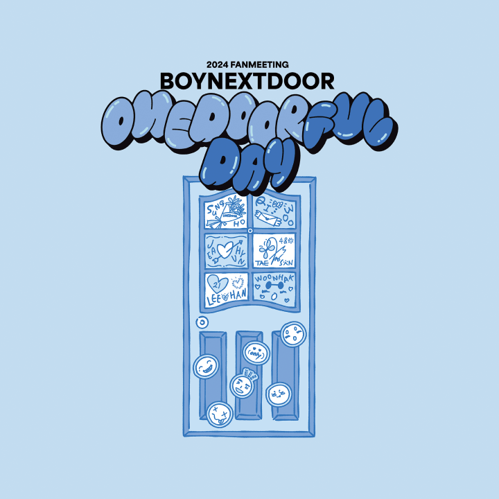 BOYNEXTDOOR - Fabric Pouch [2024 Fanmeeting 'ONEDOORful Day