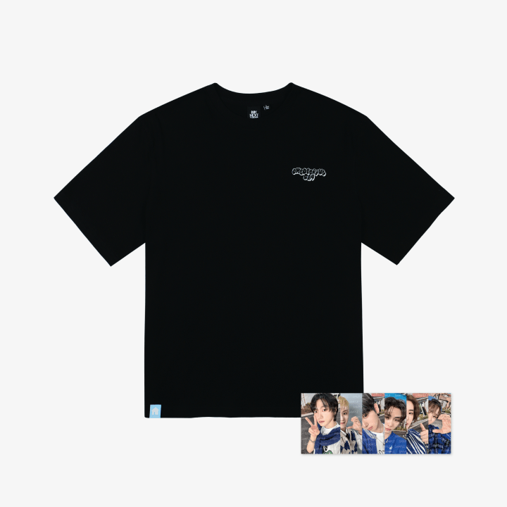 BOYNEXTDOOR - Black S/S T-Shirt [2024 Fanmeeting 'ONEDOORful