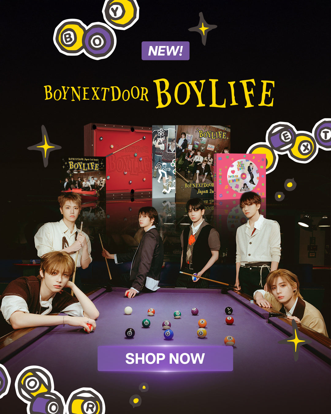 BOYNEXTDOOR BOYLIFE Banner Mobile