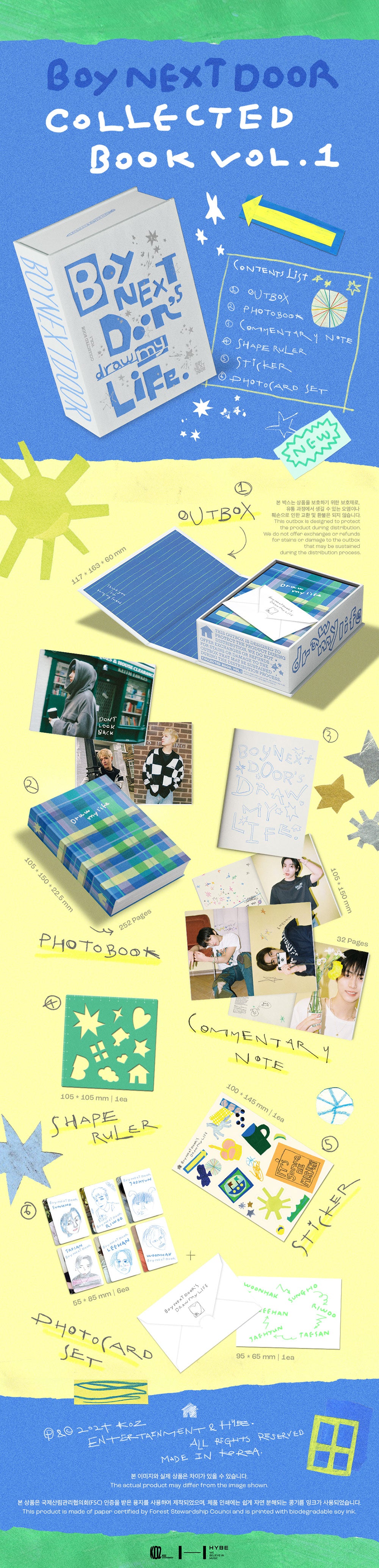 BOYNEXTDOOR - COLLECTED BOOK Vol.1 [Photobook]