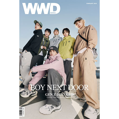BOYNEXTDOOR Cover WWD Korea February 2025 - main image