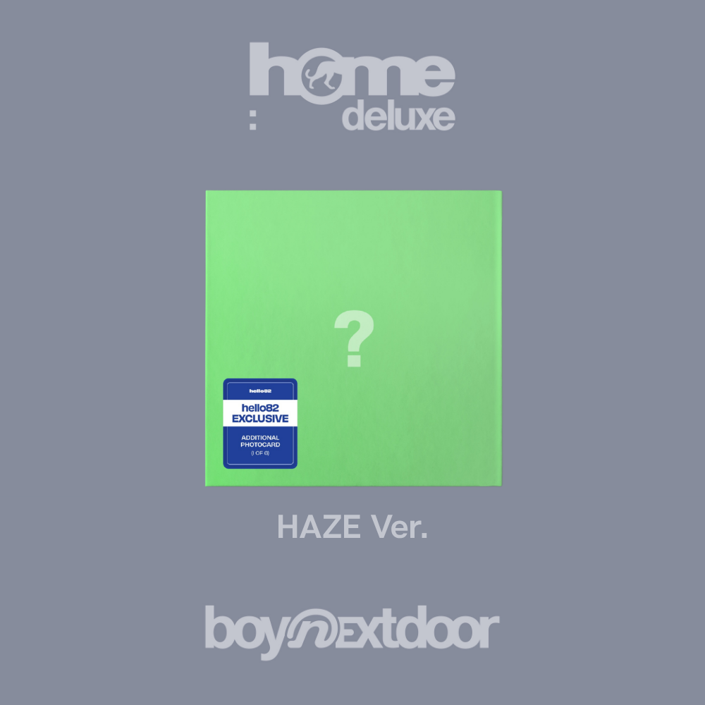BOYNEXTDOOR HOME DELUXE 1st Album Repackage - hello82 Exclusive Ver - HAZE Ver - Main Image