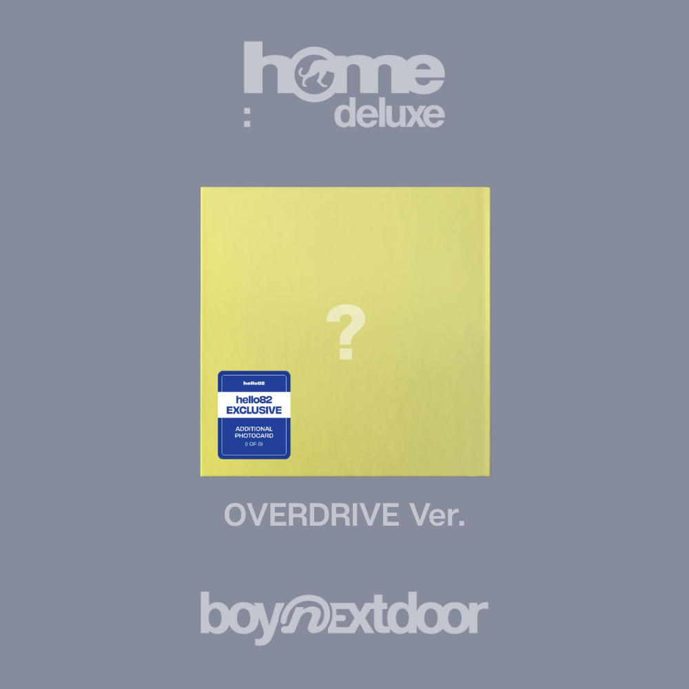 BOYNEXTDOOR HOME DELUXE 1st Album Repackage - hello82 Exclusive Ver - OVERDRIVE Ver - Main Image