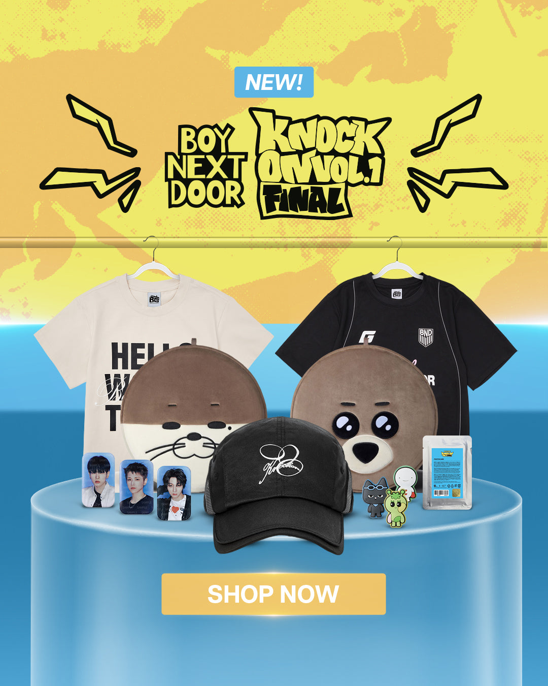 BOYNEXTDOOR KNOCK ON VOL 1 FINAL MD Banner Mobile