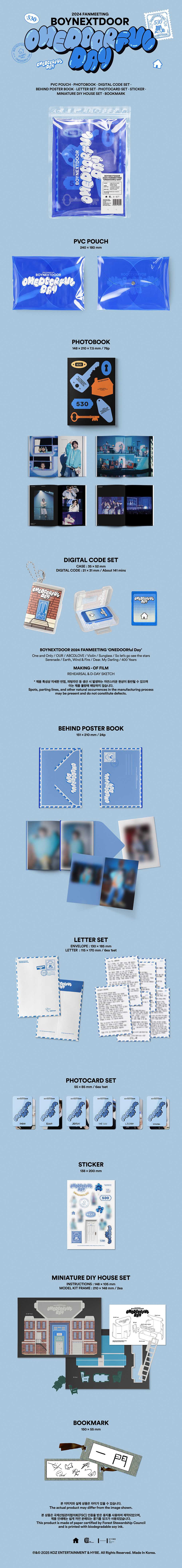 BOYNEXTDOOR - ONEDOORful Day [2024 Fanmeeting] - K PLACE