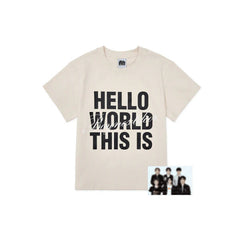 BOYNEXTDOOR KNOCK ON FINAL Tシャツ　Mサイズ BOYNEXTDOOR KNOCK ON Vol.1 FINAL Goods - [BOYNEXTDOOR x