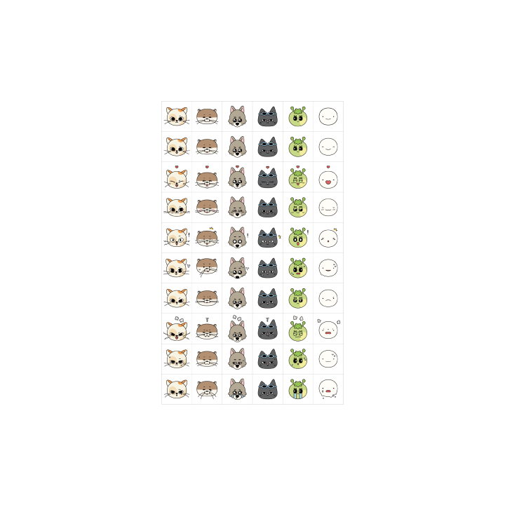 BOYNEXTDOOR Sticker Set BBNEXDO Official MD main image