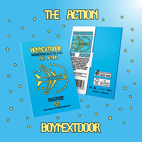 BOYNEXTDOOR The Action 5th EP Album Weverse Ver - Main Image