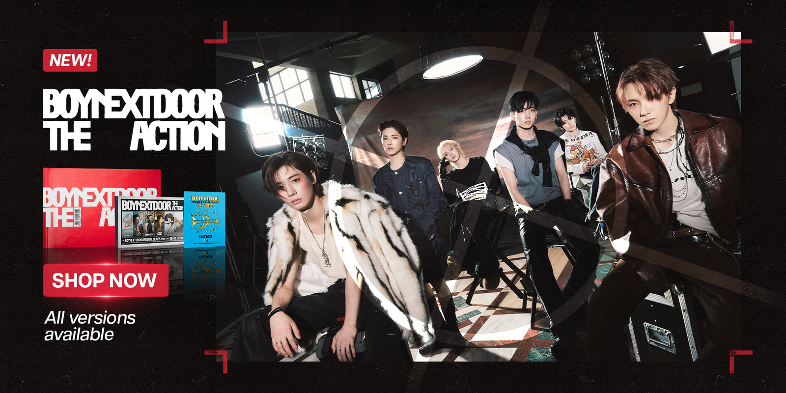 BOYNEXTDOOR THE ACTION Album - Banner