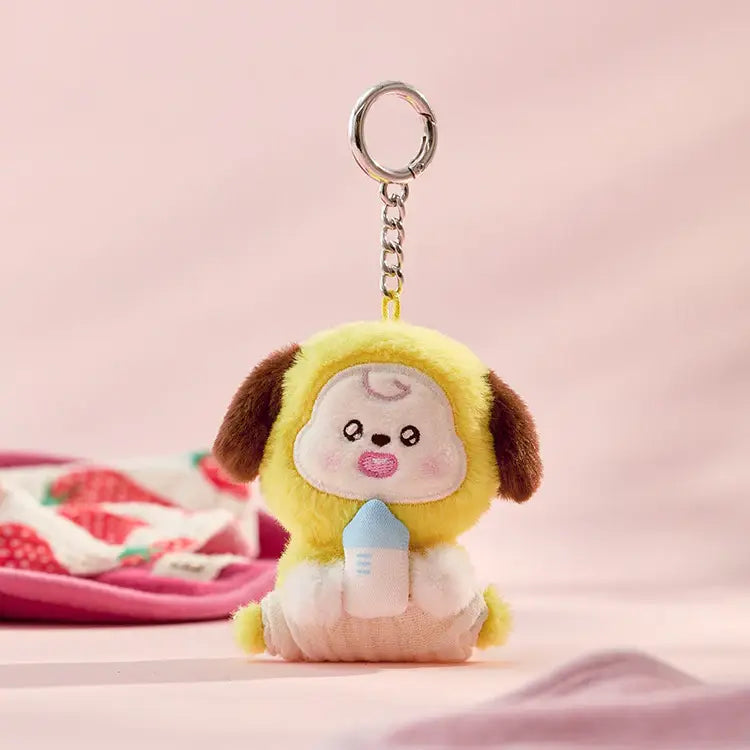 BT21 Baby Newborn 2 Plush Keyring - Chimmy Image 1