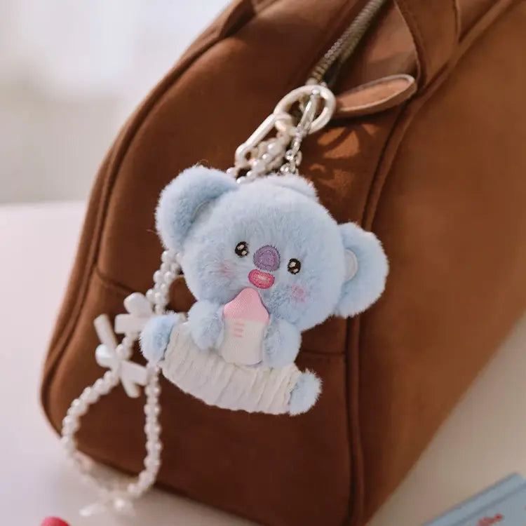 BT21 Baby Newborn 2 Plush Keyring - Koya Image 3