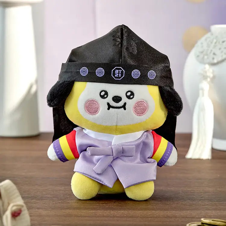 BT21 Baby Premium K-Edition Sitting Doll - Chimmy Image 1