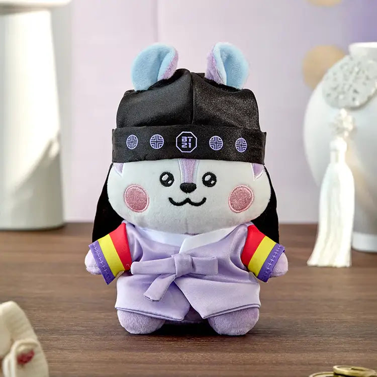 BT21 Baby Premium K-Edition Sitting Doll - Mang Image 1