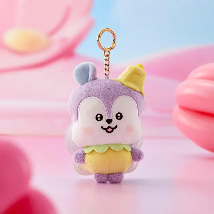 BT21 Baby Spring Fairy Plush Keyring - Mang Image 1