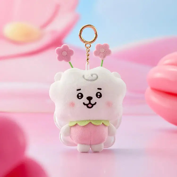 BT21 Baby Spring Fairy Plush Keyring - RJ Image 1
