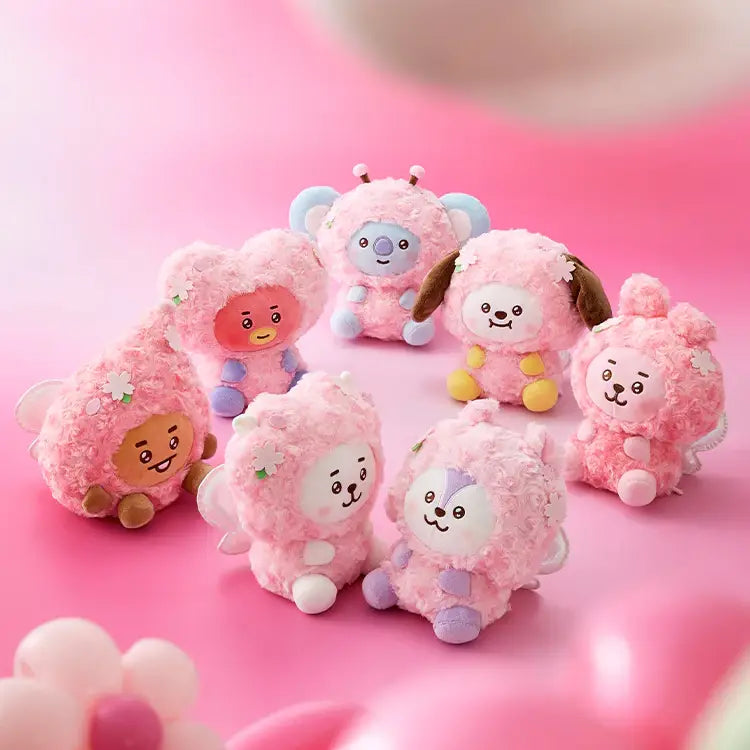 BT21 BABY SPRING FAIRY ぬいぐるみCHIMMY チミー 春 BT21 - Baby Spring Fairy Plush Keyring - K PLACE