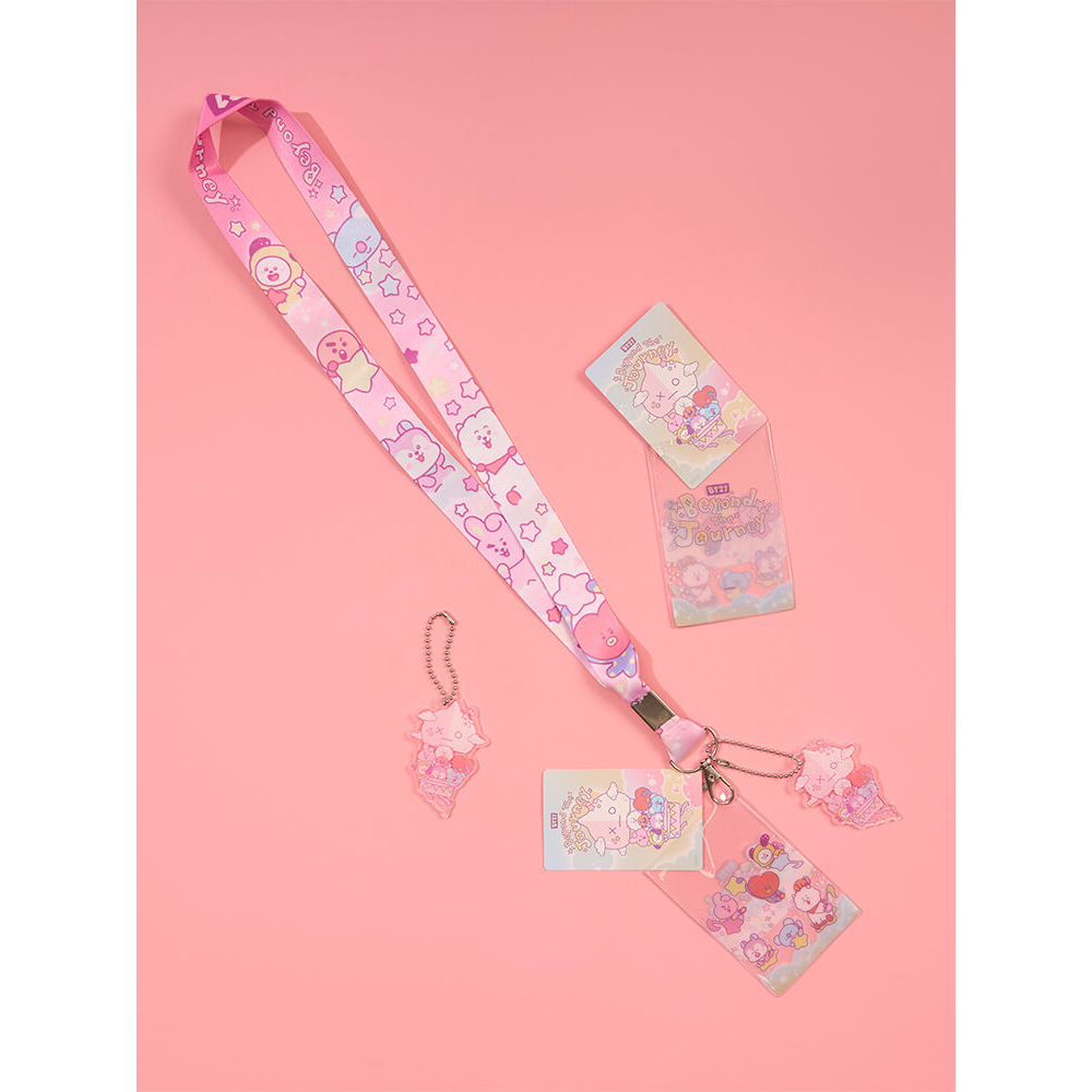 BT21 Lanyard Card Holder Beyond The Journey - Main Image