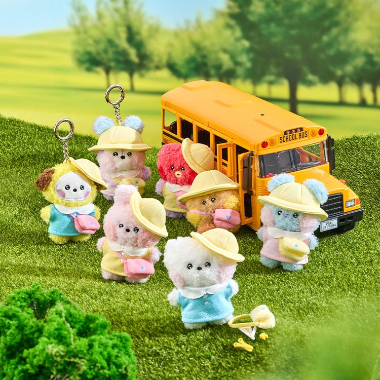 BT21 mini minini Picnic Plush Keyring - Main Image 1