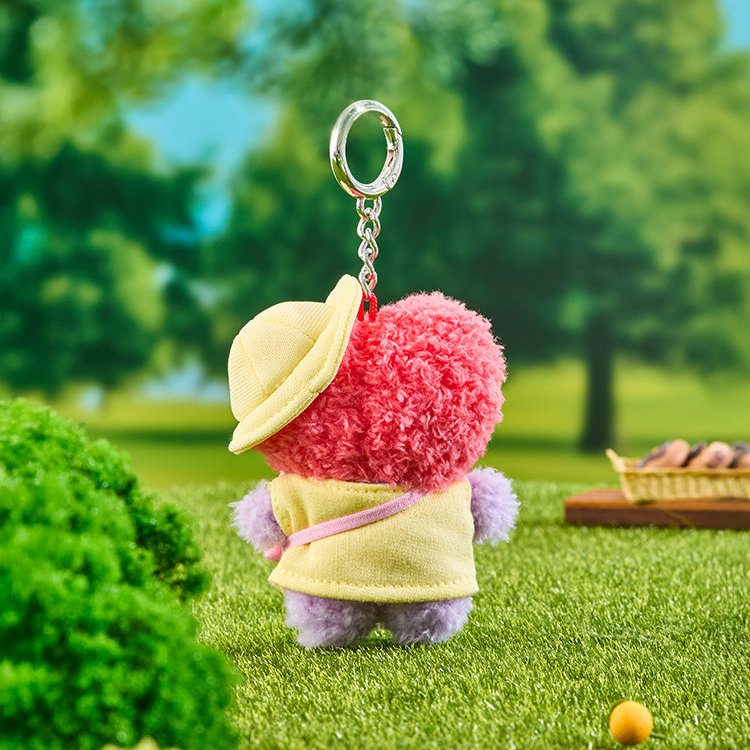 BT21 mini minini Picnic Plush Keyring - Tata Image 2