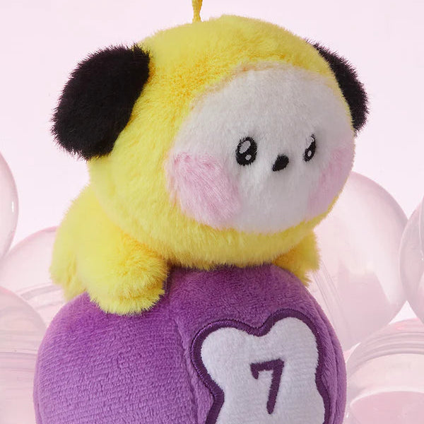 BT21 minini Lucky Gatcha Plush Keyring - Chimmy Image 2