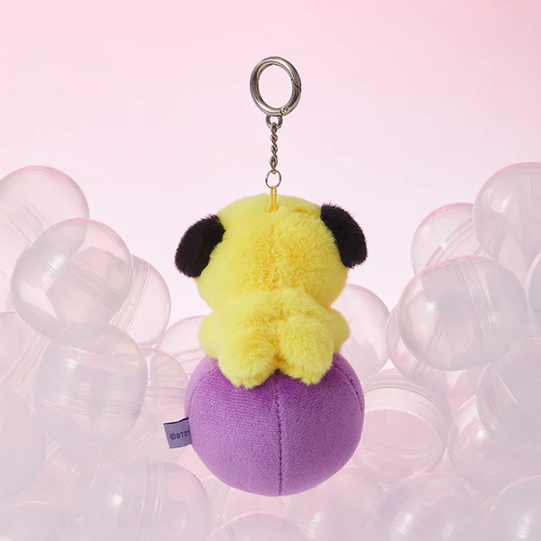 BT21 minini Lucky Gatcha Plush Keyring - Chimmy Image 3