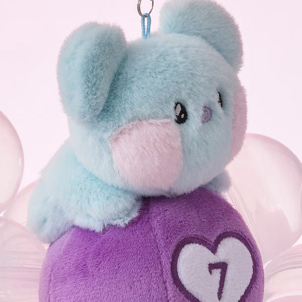 BT21 minini Lucky Gatcha Plush Keyring - Koya Image 2
