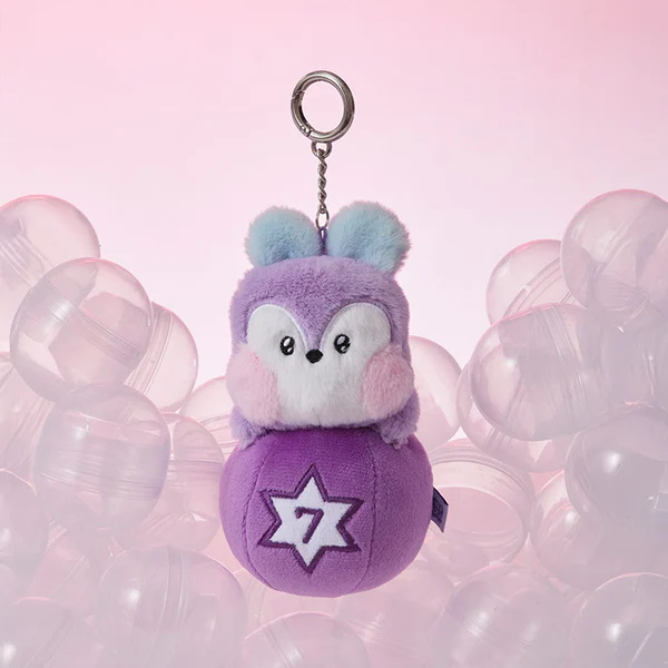 BT21 minini Lucky Gatcha Plush Keyring - Mang Image 1