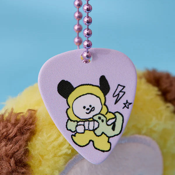 BT21 minini Mini Band Plush Keyring - Chimmy Image 3